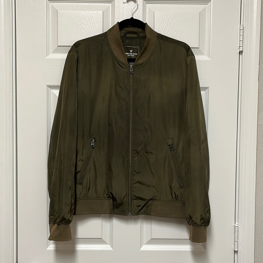 Men’s American Eagle Green Bomber Jacket